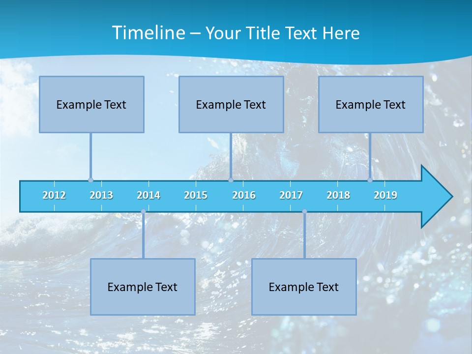 Nobody Strength Tide PowerPoint Template