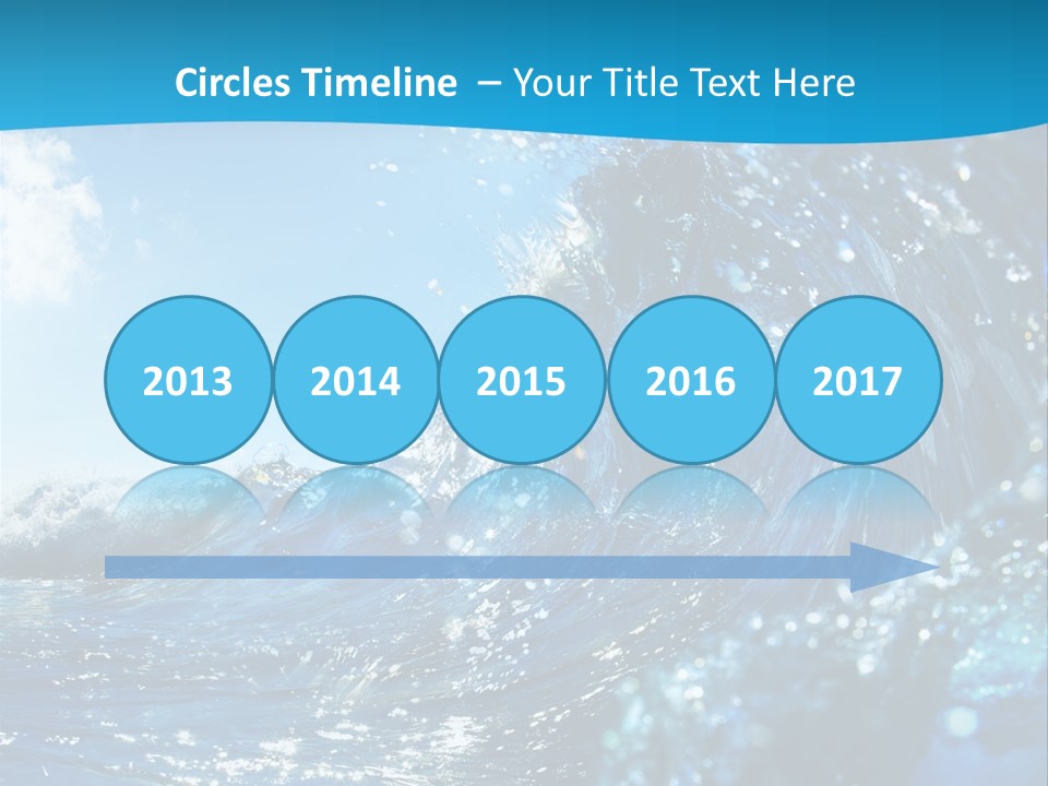 Nobody Strength Tide PowerPoint Template