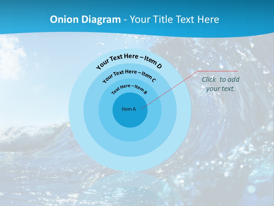 Nobody Strength Tide PowerPoint Template