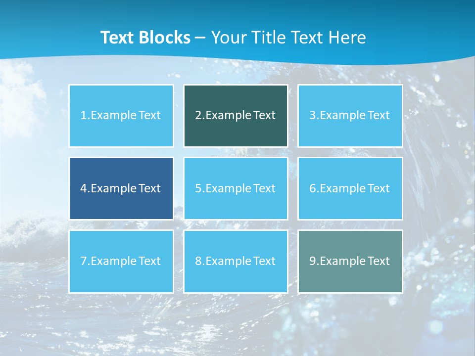 Nobody Strength Tide PowerPoint Template