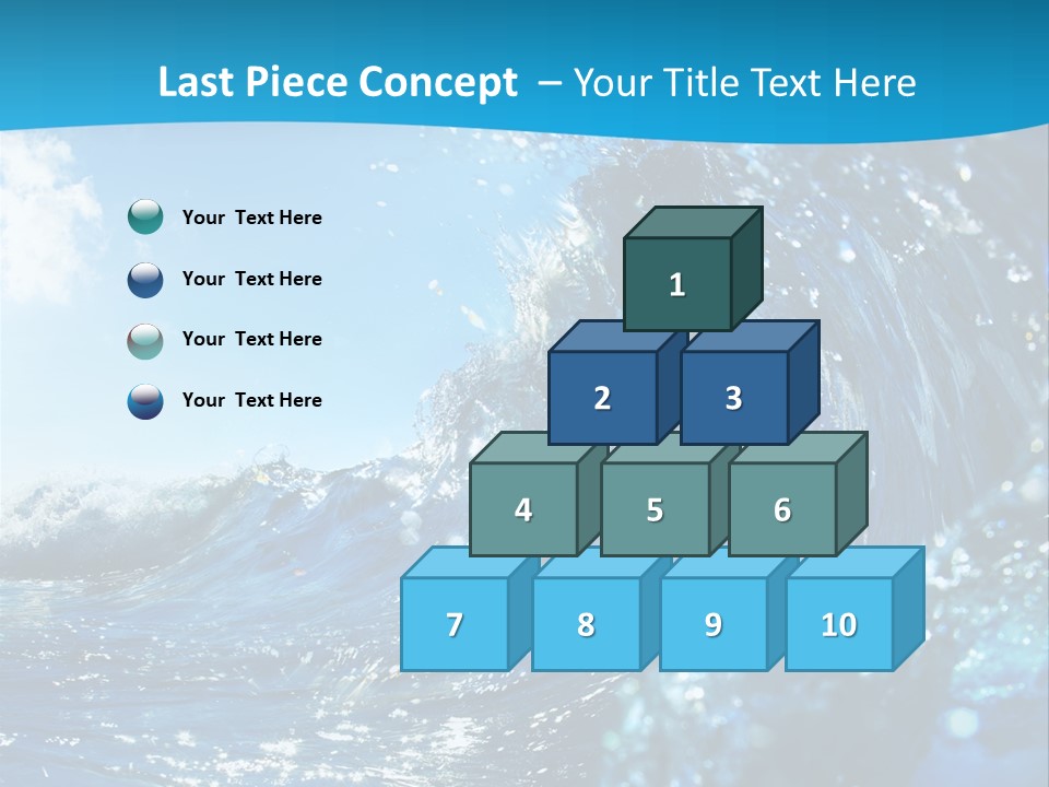 Nobody Strength Tide PowerPoint Template