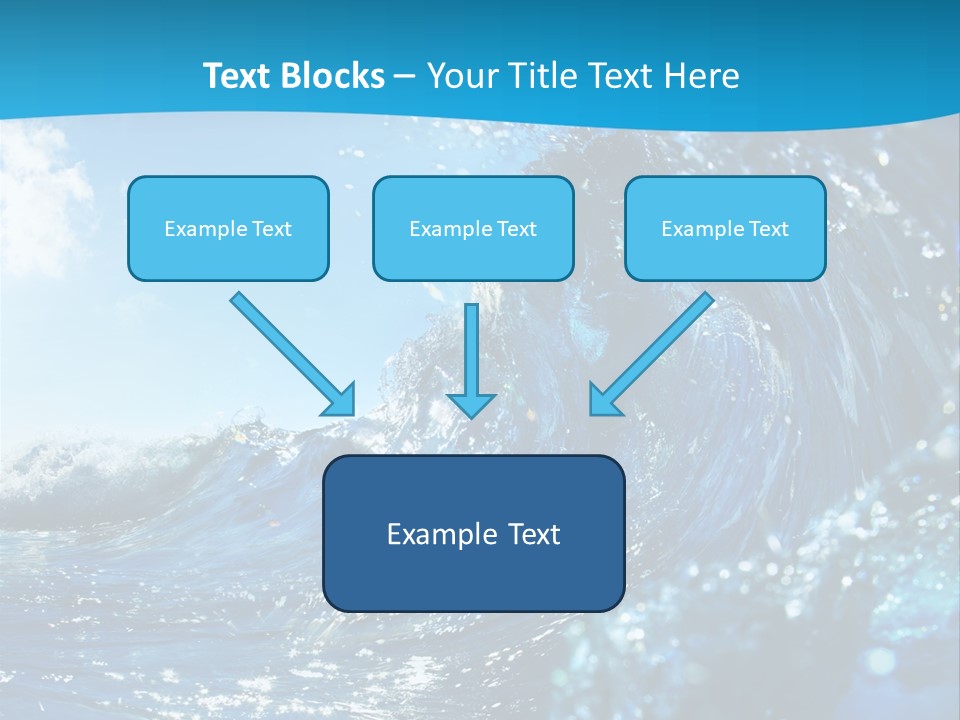 Nobody Strength Tide PowerPoint Template