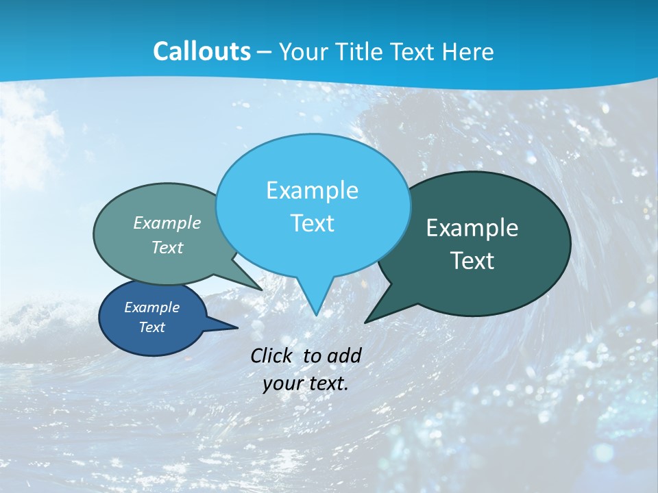 Nobody Strength Tide PowerPoint Template