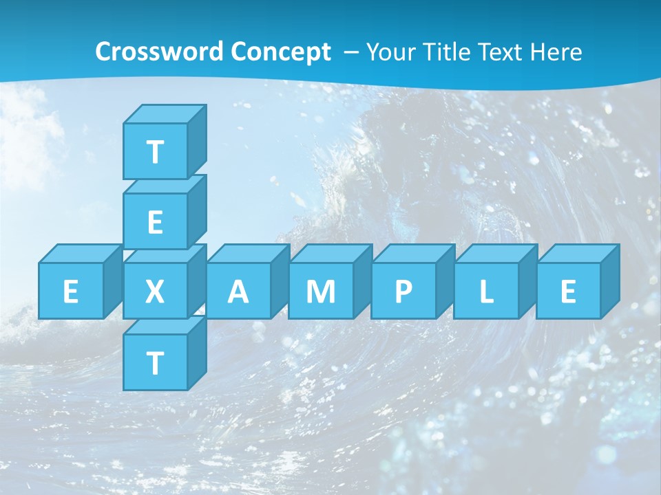 Nobody Strength Tide PowerPoint Template