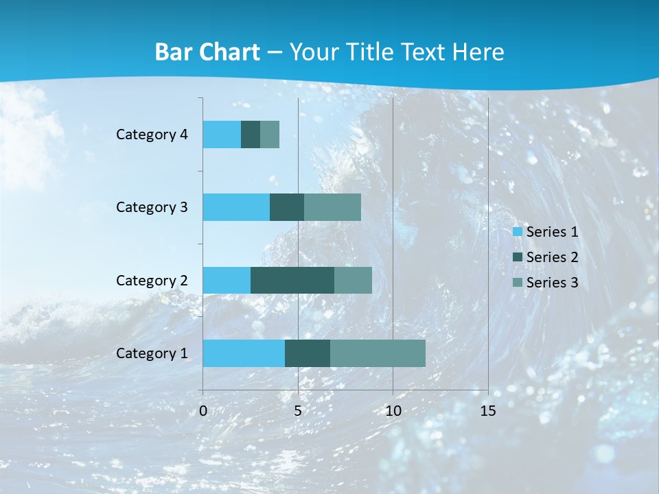 Nobody Strength Tide PowerPoint Template