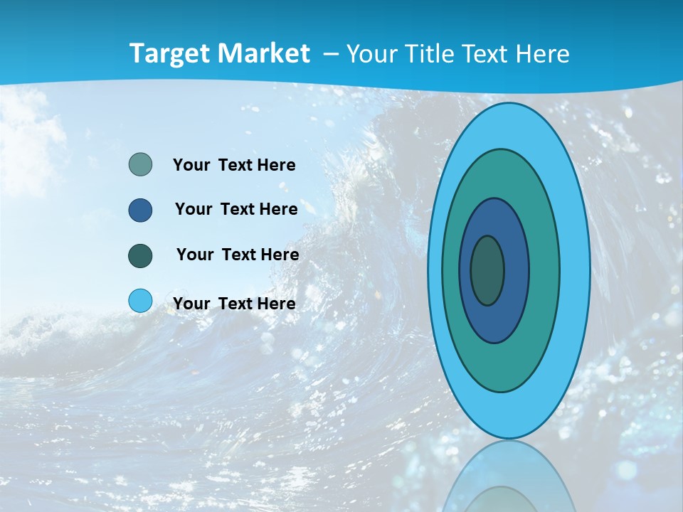 Nobody Strength Tide PowerPoint Template