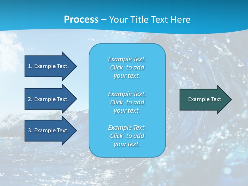 Nobody Strength Tide PowerPoint Template