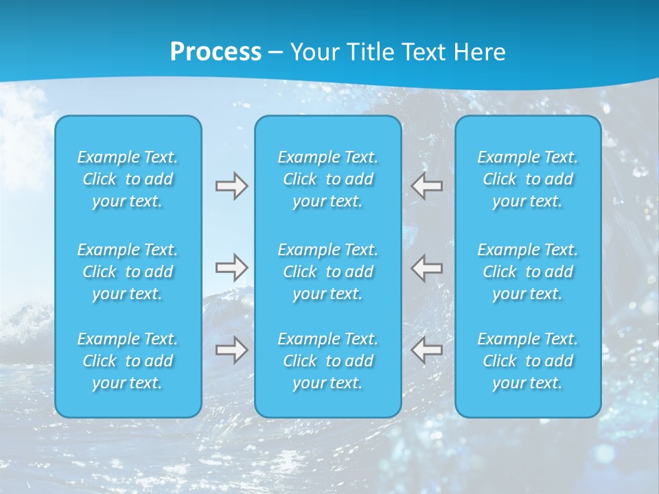 Nobody Strength Tide PowerPoint Template