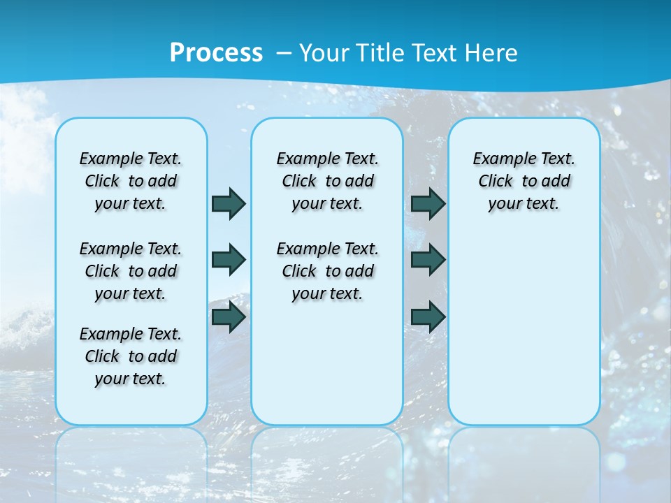 Nobody Strength Tide PowerPoint Template