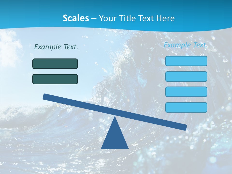 Nobody Strength Tide PowerPoint Template
