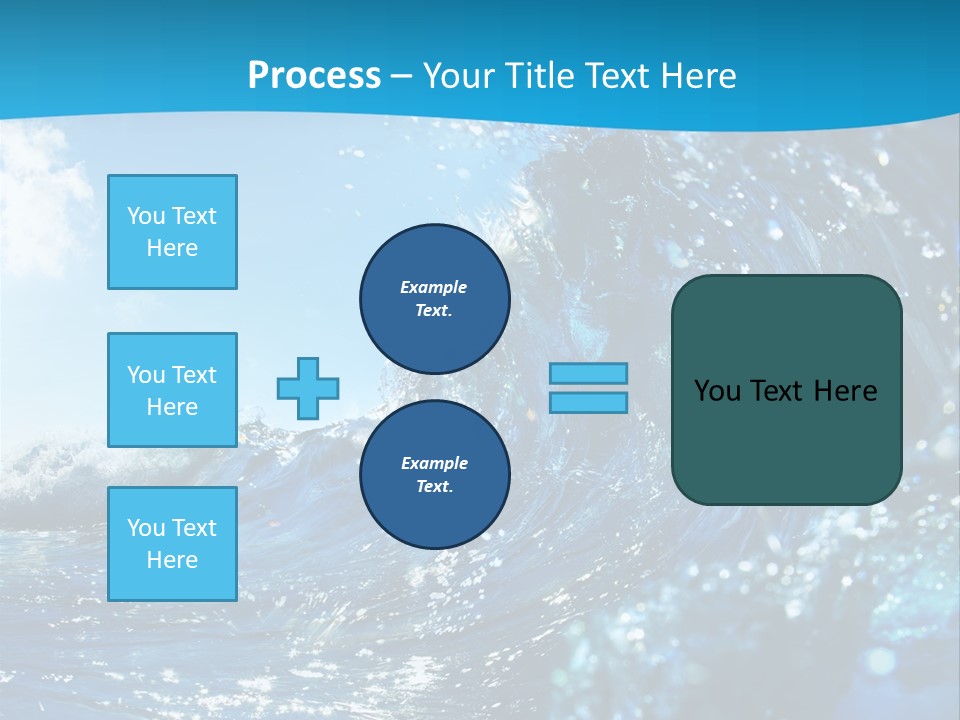 Nobody Strength Tide PowerPoint Template