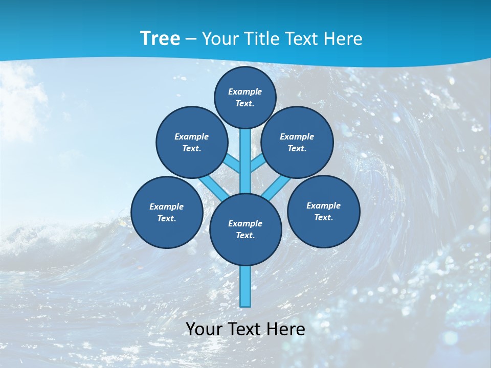 Nobody Strength Tide PowerPoint Template