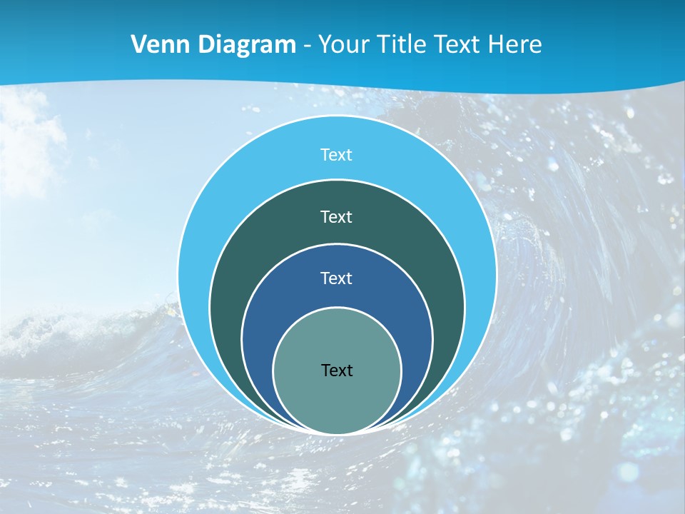 Nobody Strength Tide PowerPoint Template