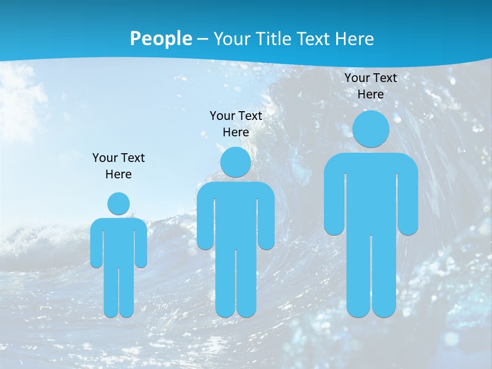 Nobody Strength Tide PowerPoint Template