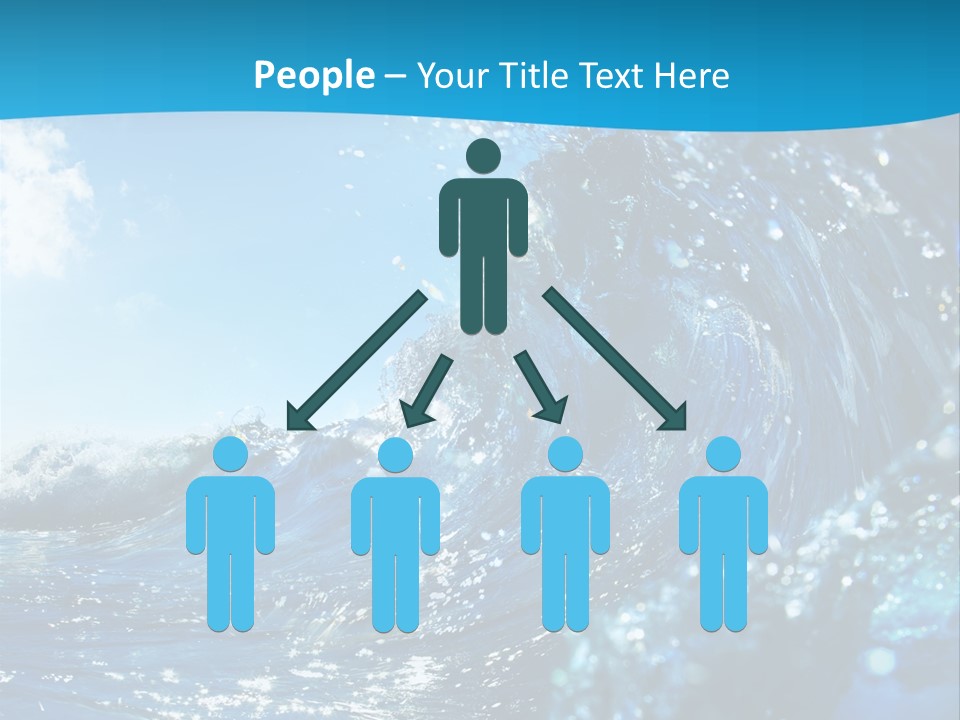 Nobody Strength Tide PowerPoint Template