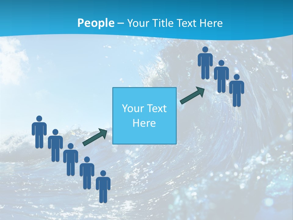 Nobody Strength Tide PowerPoint Template