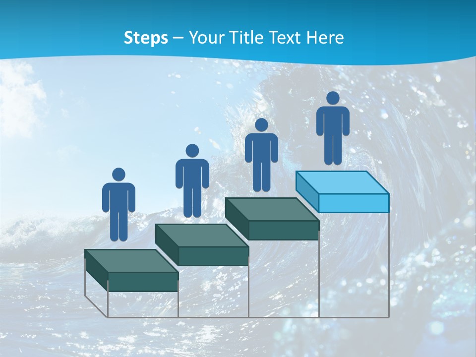 Nobody Strength Tide PowerPoint Template