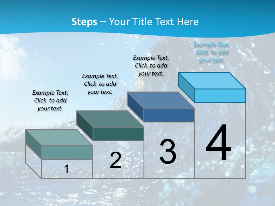 Nobody Strength Tide PowerPoint Template