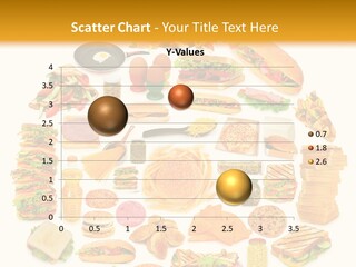 Background Beef Orange PowerPoint Template