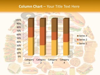 Background Beef Orange PowerPoint Template