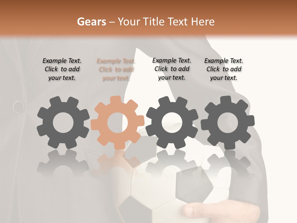 Competition Football Work PowerPoint Template