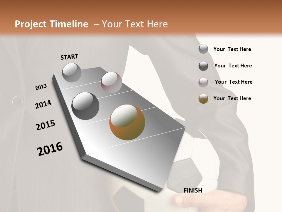 Competition Football Work PowerPoint Template