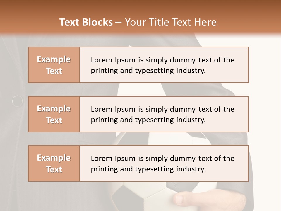 Competition Football Work PowerPoint Template