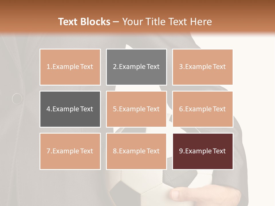 Competition Football Work PowerPoint Template