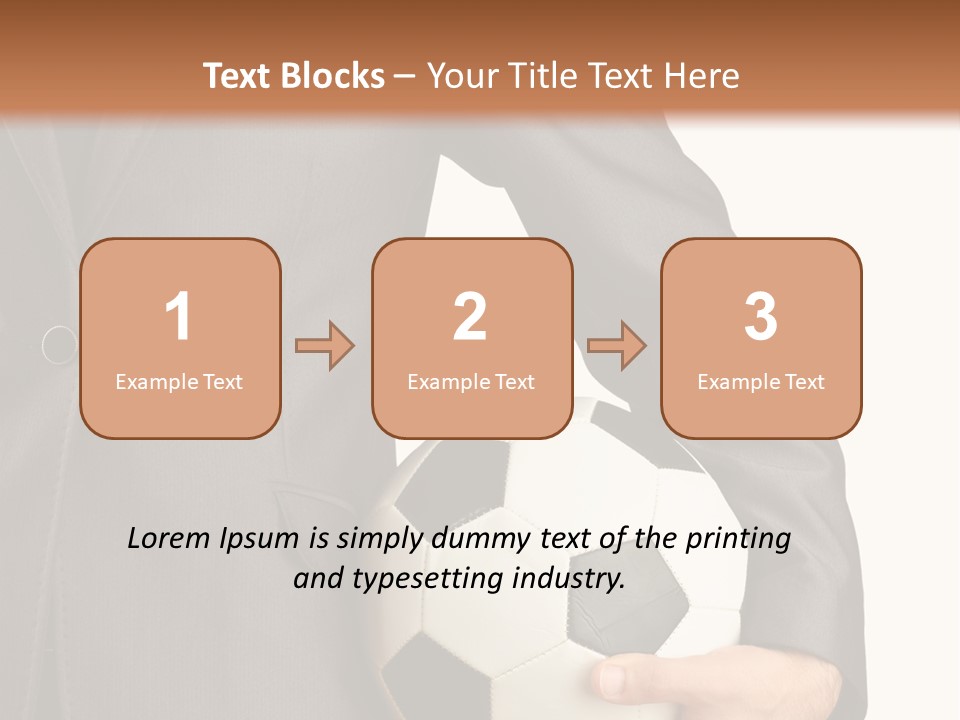 Competition Football Work PowerPoint Template