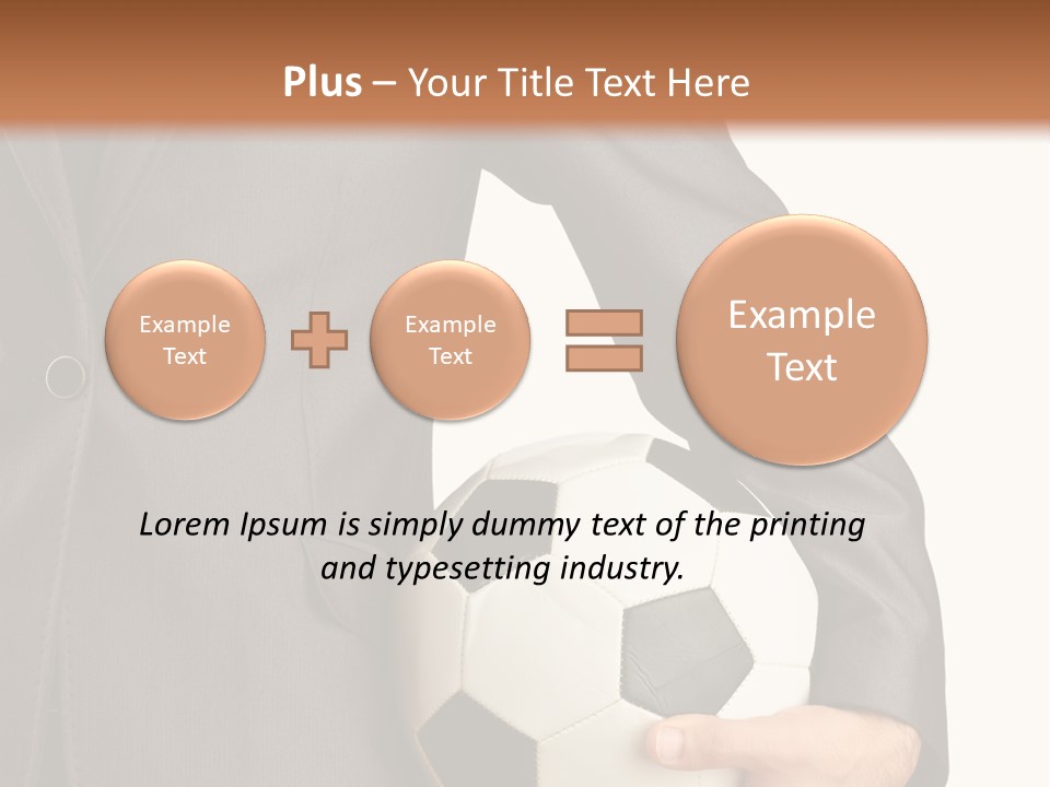 Competition Football Work PowerPoint Template