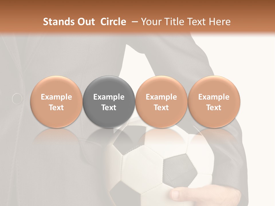 Competition Football Work PowerPoint Template