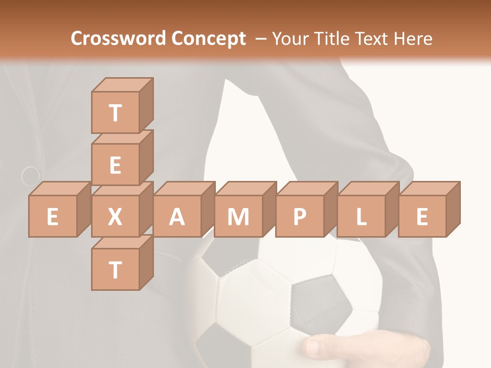 Competition Football Work PowerPoint Template