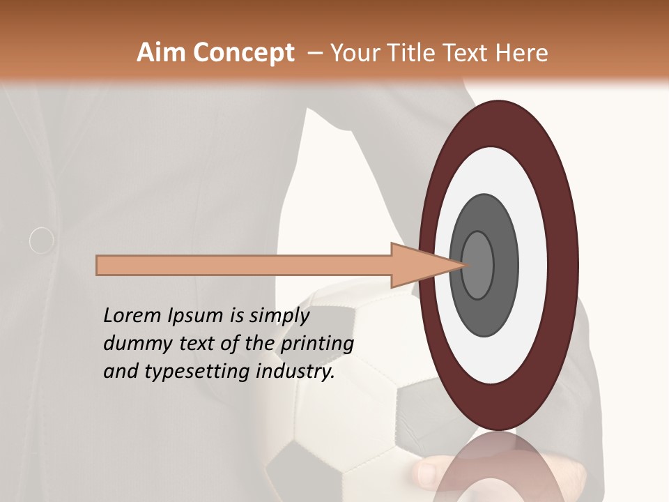 Competition Football Work PowerPoint Template