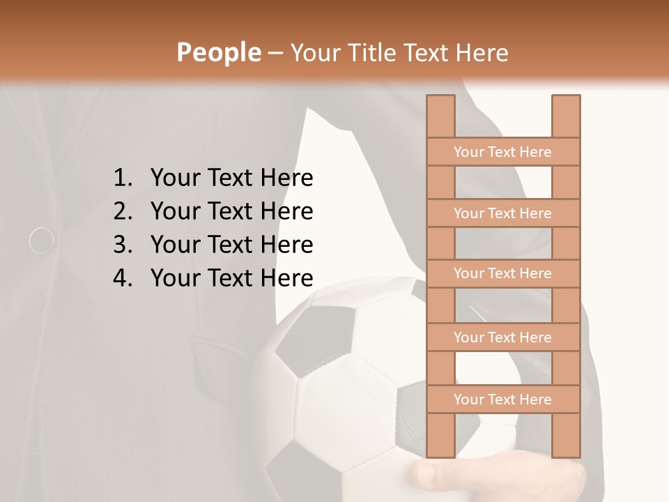 Competition Football Work PowerPoint Template