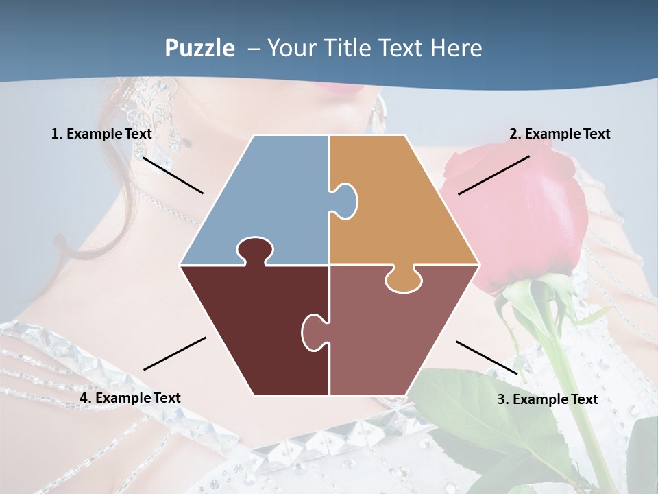 Beautiful Wedding Occasion PowerPoint Template