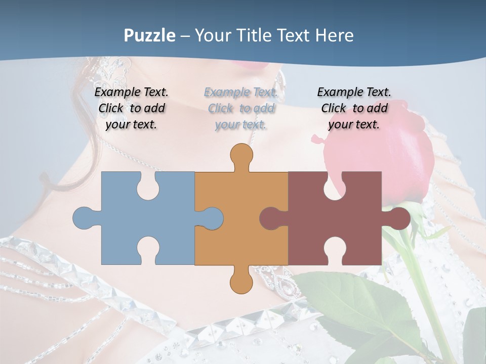 Beautiful Wedding Occasion PowerPoint Template