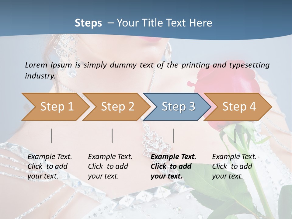 Beautiful Wedding Occasion PowerPoint Template