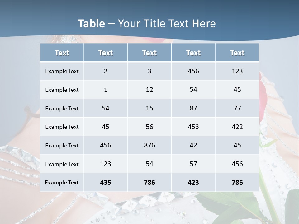 Beautiful Wedding Occasion PowerPoint Template