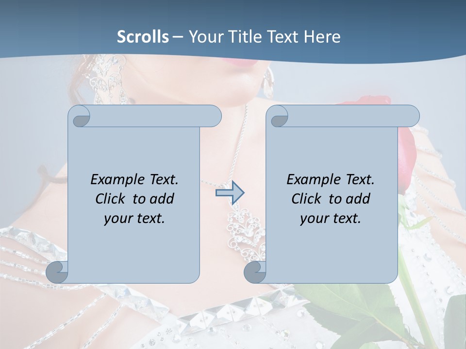 Beautiful Wedding Occasion PowerPoint Template