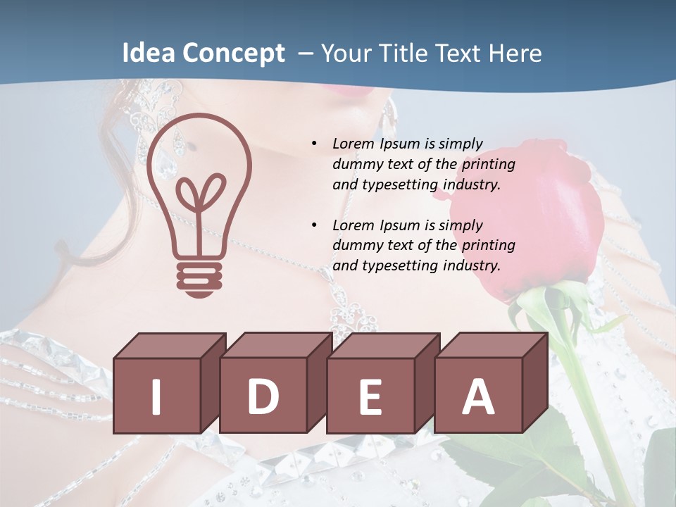 Beautiful Wedding Occasion PowerPoint Template