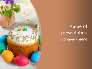 Cake Traditional Icing PowerPoint Template