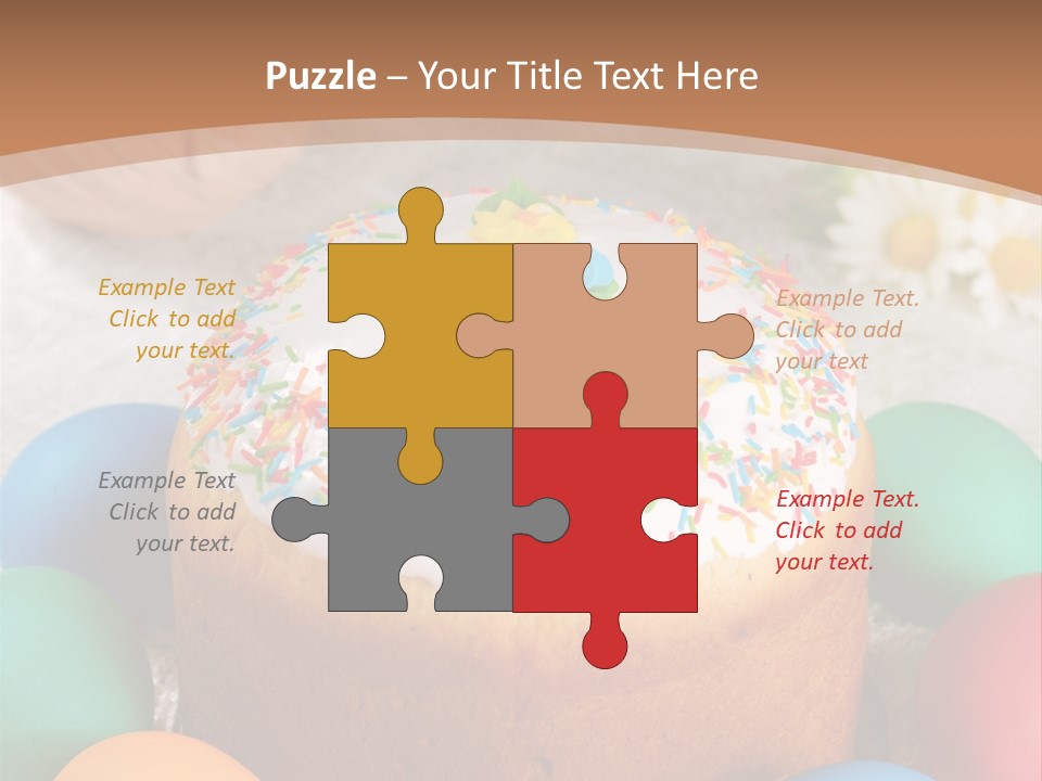 Cake Traditional Icing PowerPoint Template