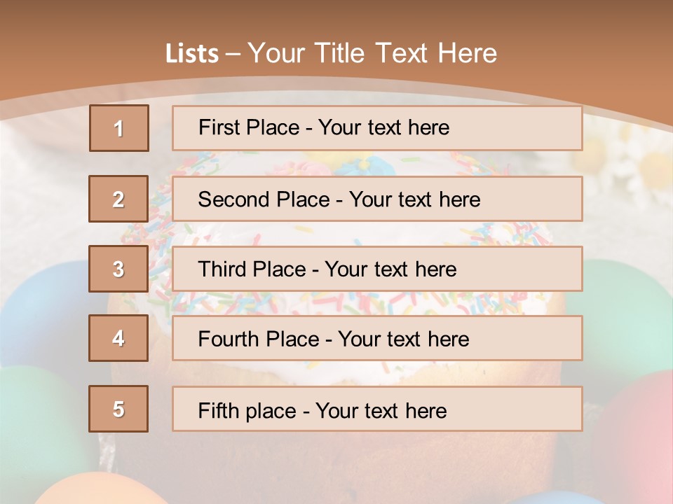 Cake Traditional Icing PowerPoint Template