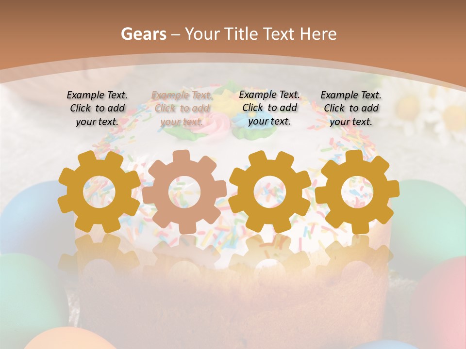 Cake Traditional Icing PowerPoint Template
