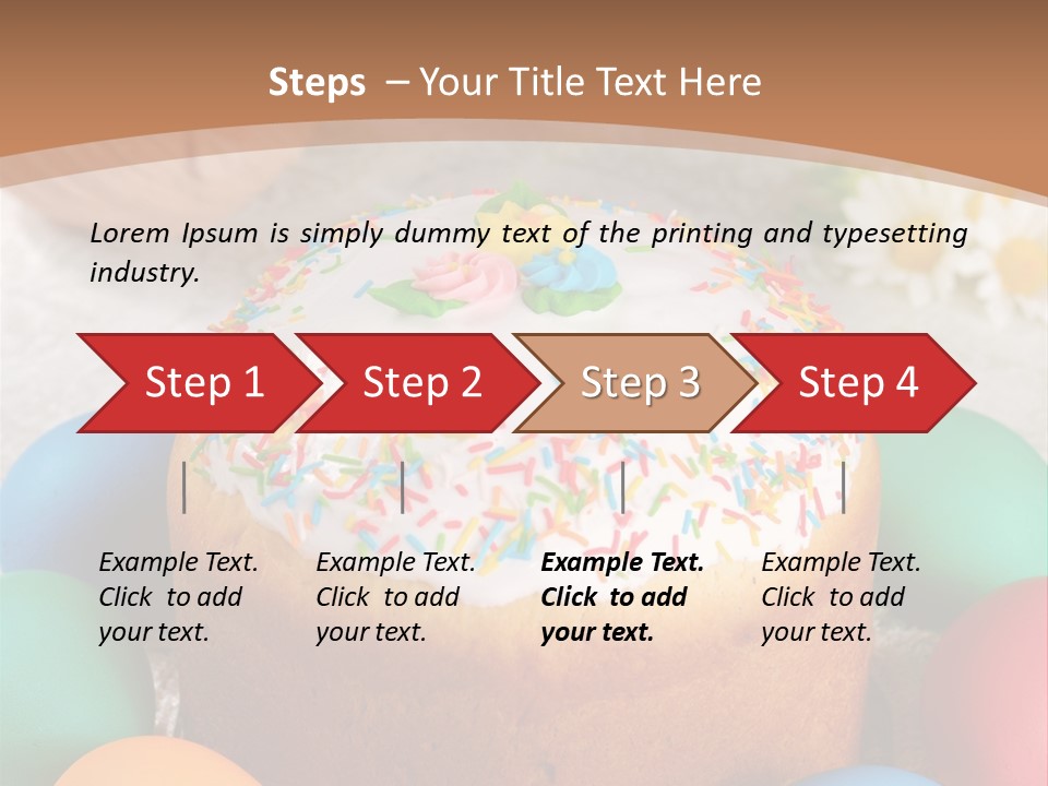 Cake Traditional Icing PowerPoint Template
