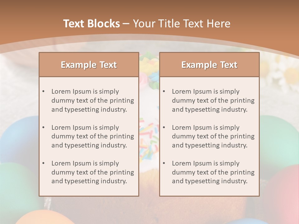 Cake Traditional Icing PowerPoint Template
