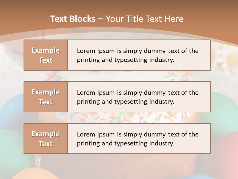 Cake Traditional Icing PowerPoint Template
