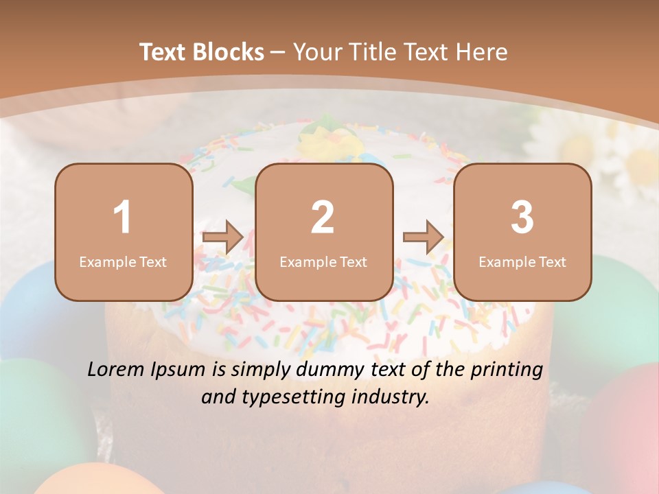 Cake Traditional Icing PowerPoint Template