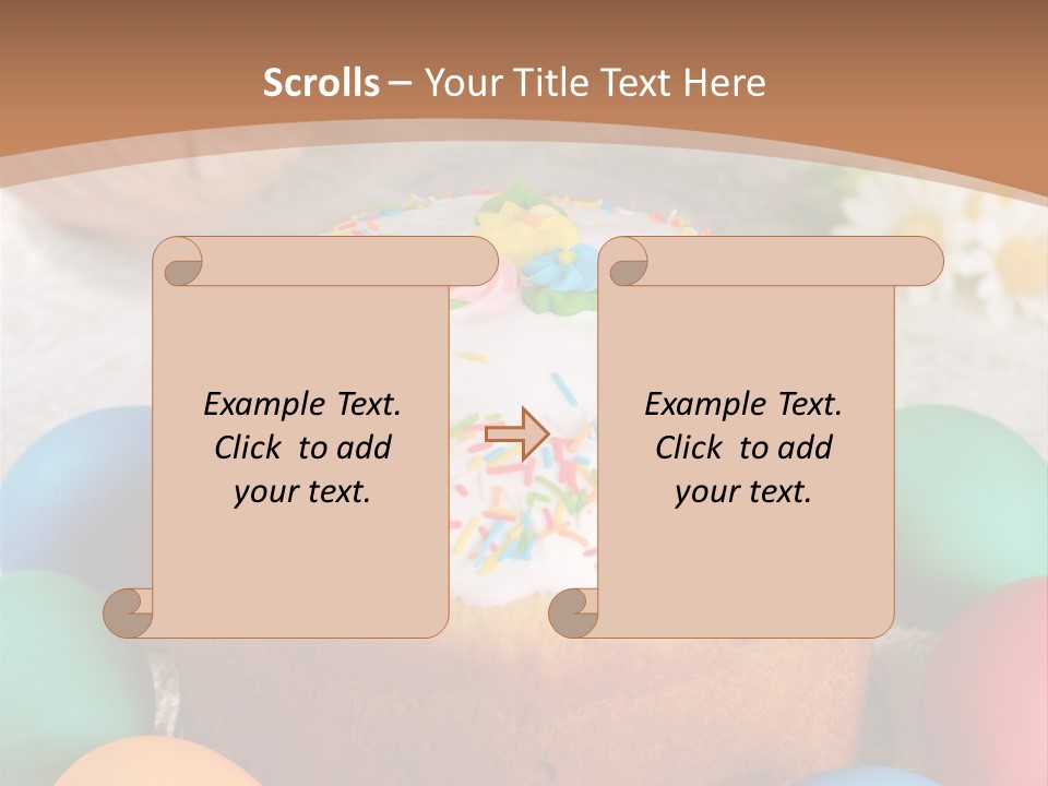 Cake Traditional Icing PowerPoint Template