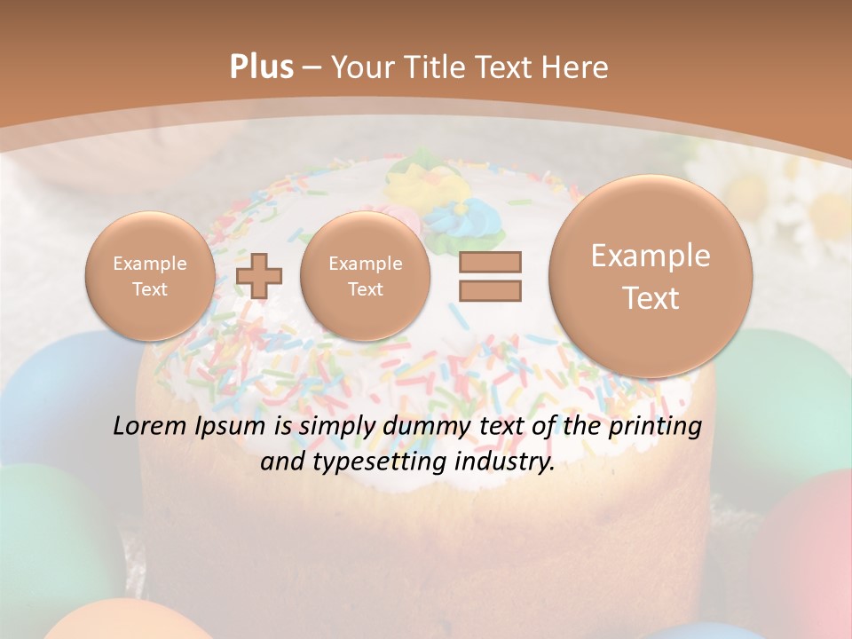 Cake Traditional Icing PowerPoint Template